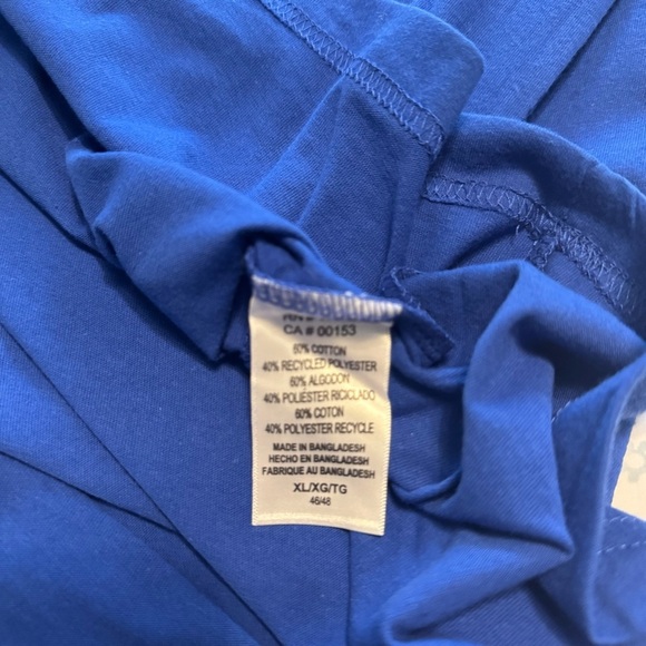 New York Rangers NWT Blue Long Sleeve Tee Shirt Size XL - Picture 7 of 7